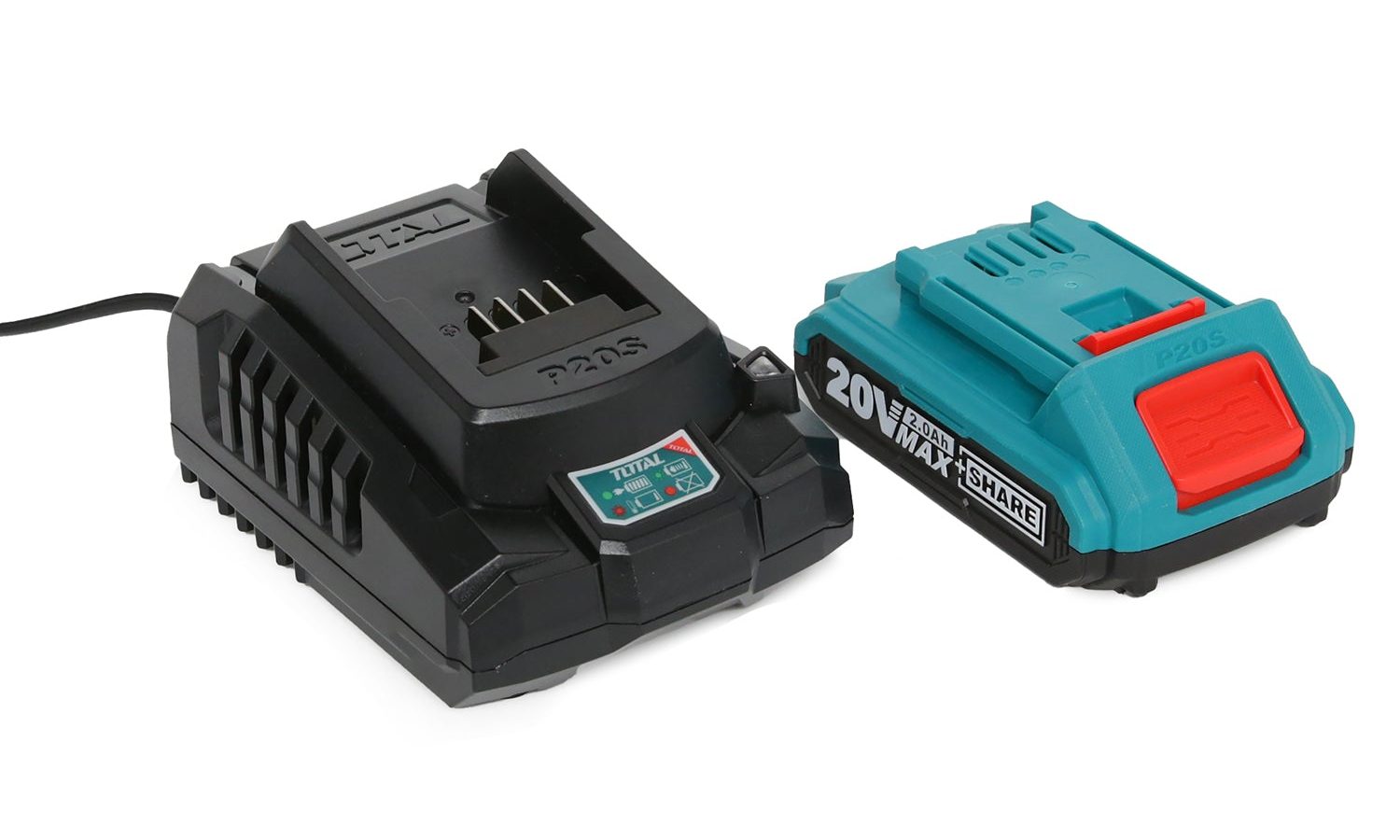 Total Li-Ion 20V Hedge Trimmer (with Battery & Charger) – THTLI20461