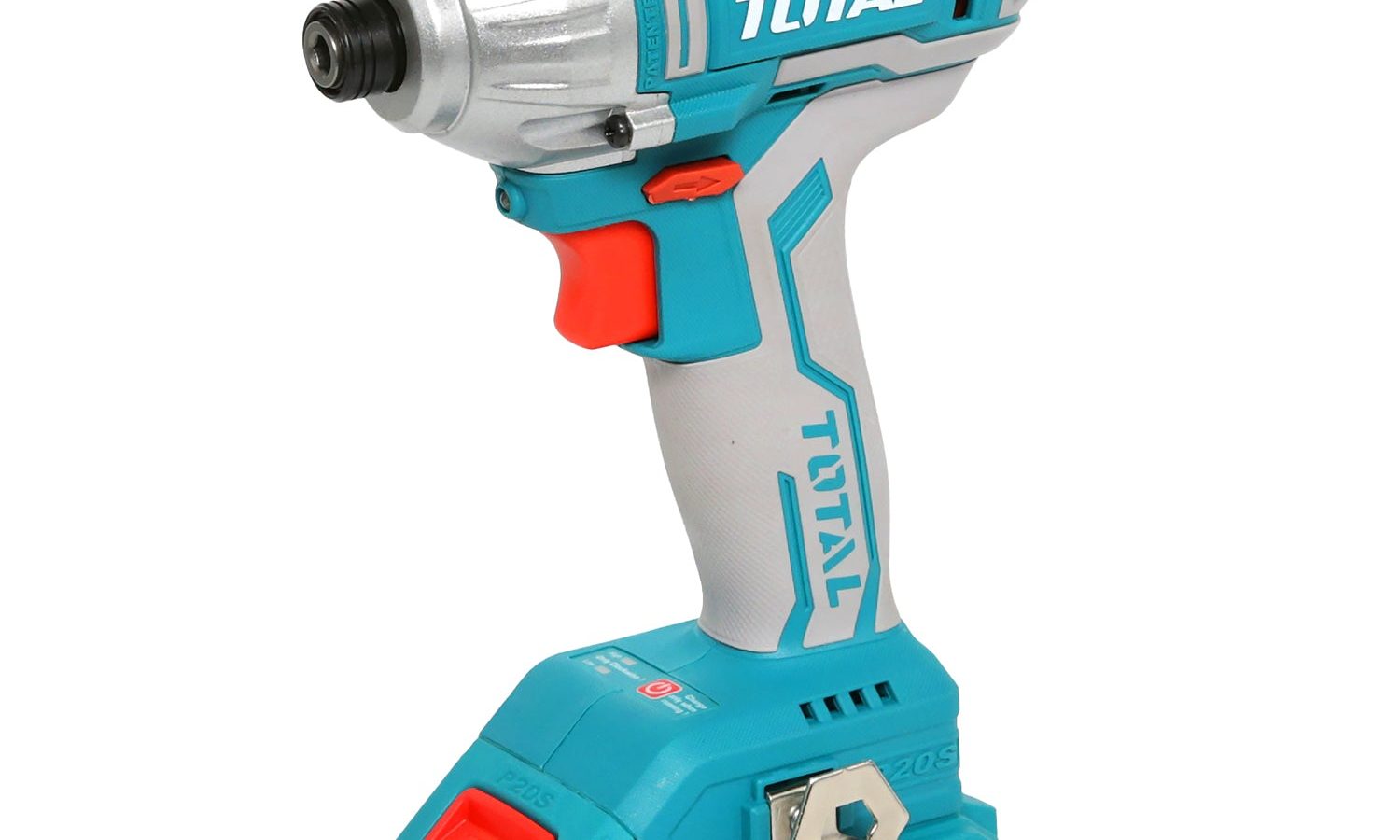 Total Li-Ion 20V Impact Driver (with 2 x Batteries & Charger) – TIRLI2002