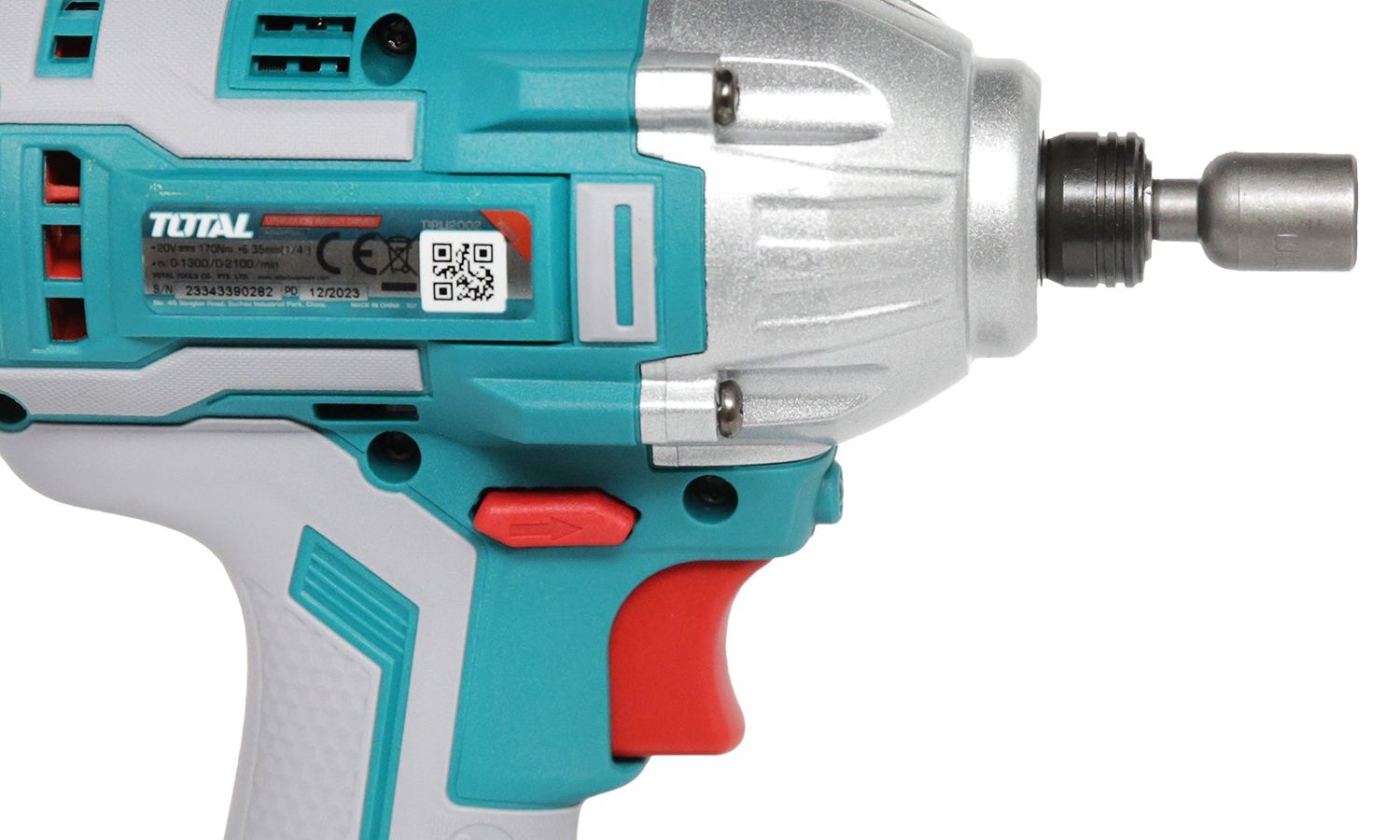 Total Li-Ion 20V Impact Driver (with 2 x Batteries & Charger) – TIRLI2002