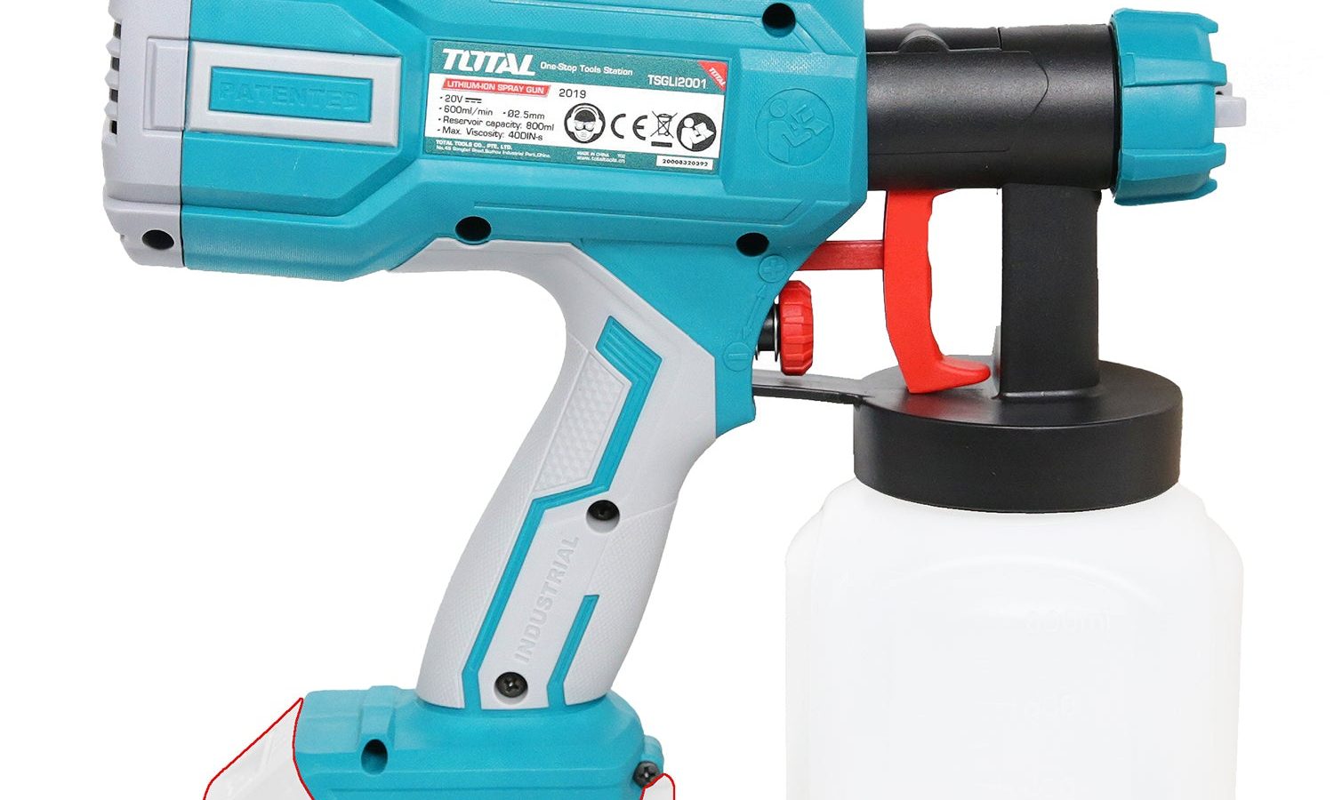 Total Li-Ion 20V Spray Gun (Battery not included) – TSGLI2001