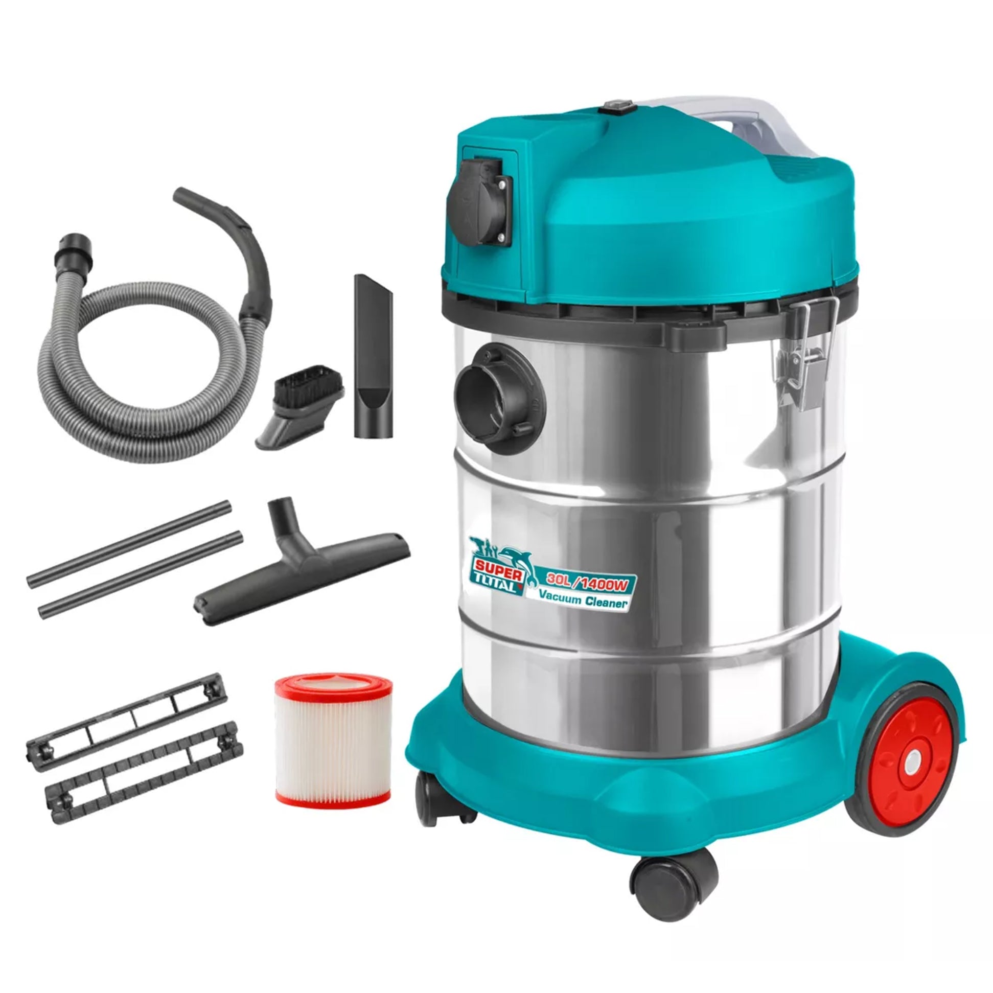 Total Wet and Dry Vacuum Cleaner 1400W - TVC14301