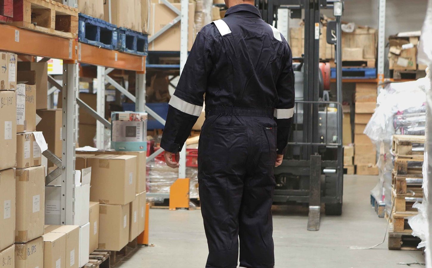 Walls FR Flame Resistant Boiler Work Wear Overalls – Navy Blue