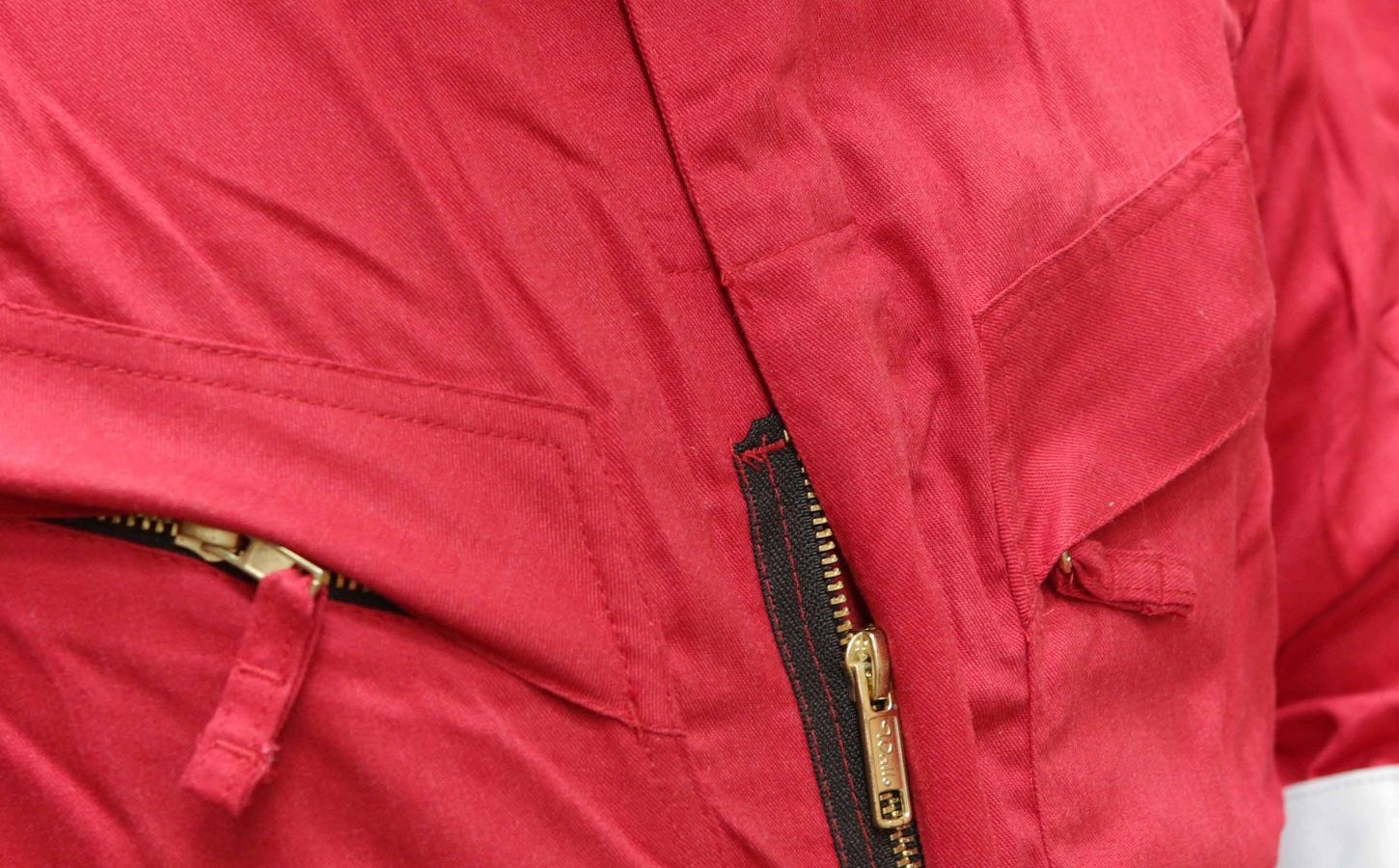 Walls FR Flame Resistant Boiler Work Wear Overalls – Red