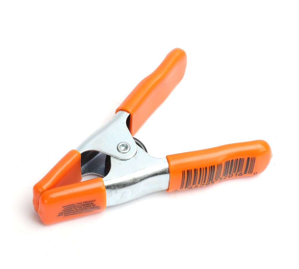 Pony Jorgensen 3201-HT Classic Spring Clamp with Protected Handle & Tips 1″
