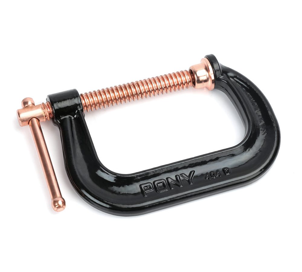 Pony Jorgensen 404-D Heavy-Duty Drop-Forged C-Clamp 4″ 4,100lb