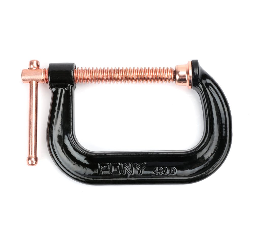 Pony Jorgensen 404-D Heavy-Duty Drop-Forged C-Clamp 4″ 4,100lb