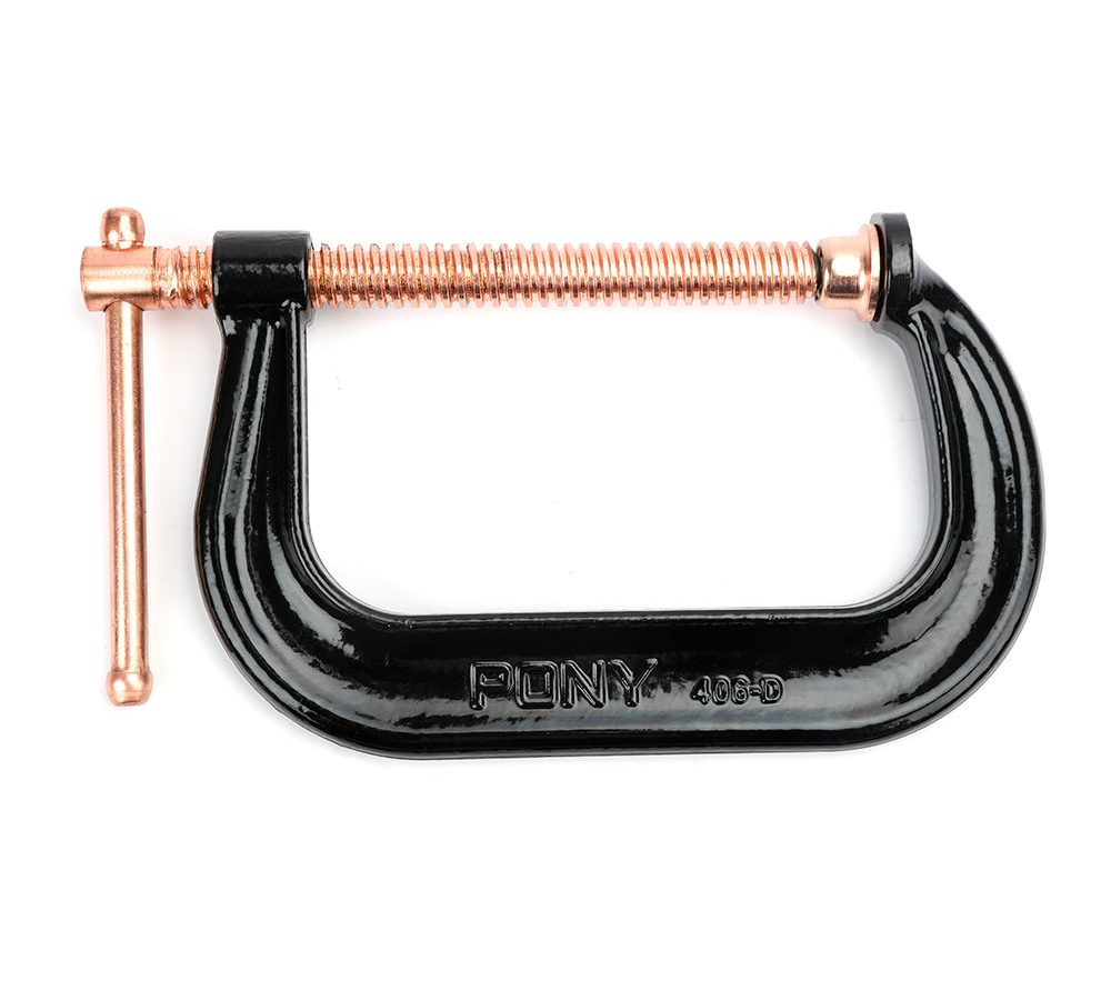 Pony Jorgensen 406-D Heavy-Duty Drop-Forged C-Clamp 6″ 5,400lb