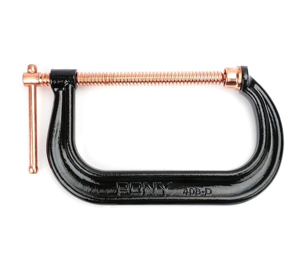 Pony Jorgensen 408-D Heavy-Duty Drop-Forged C-Clamp 8″ 5,900lb
