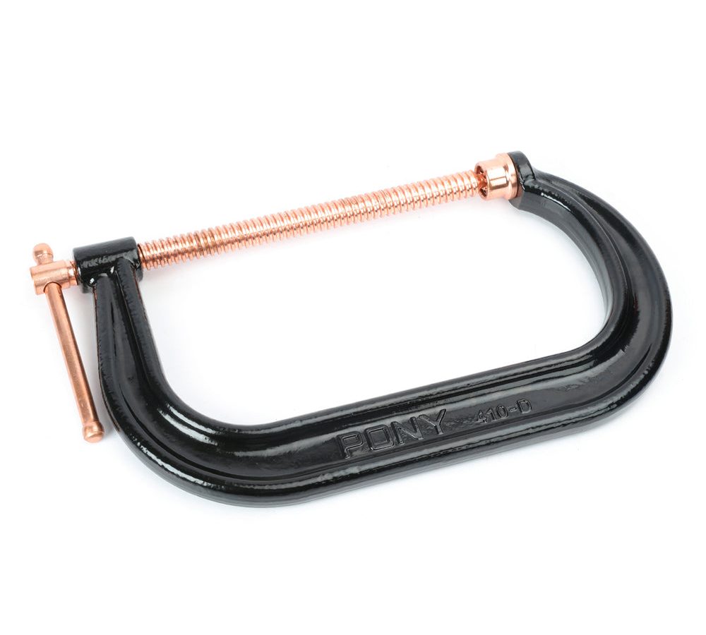 Pony Jorgensen 410-D Heavy-Duty Drop-Forged C-Clamp 10″ 6,200lb