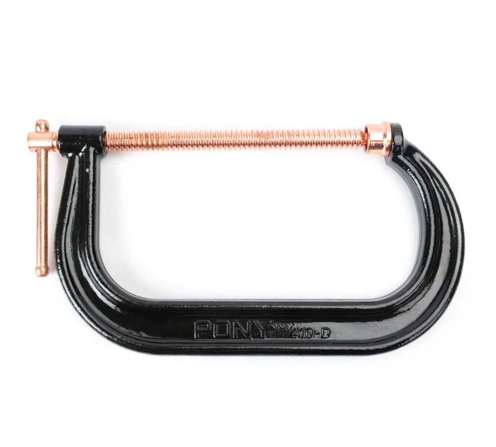Pony Jorgensen 410-D Heavy-Duty Drop-Forged C-Clamp 10″ 6,200lb