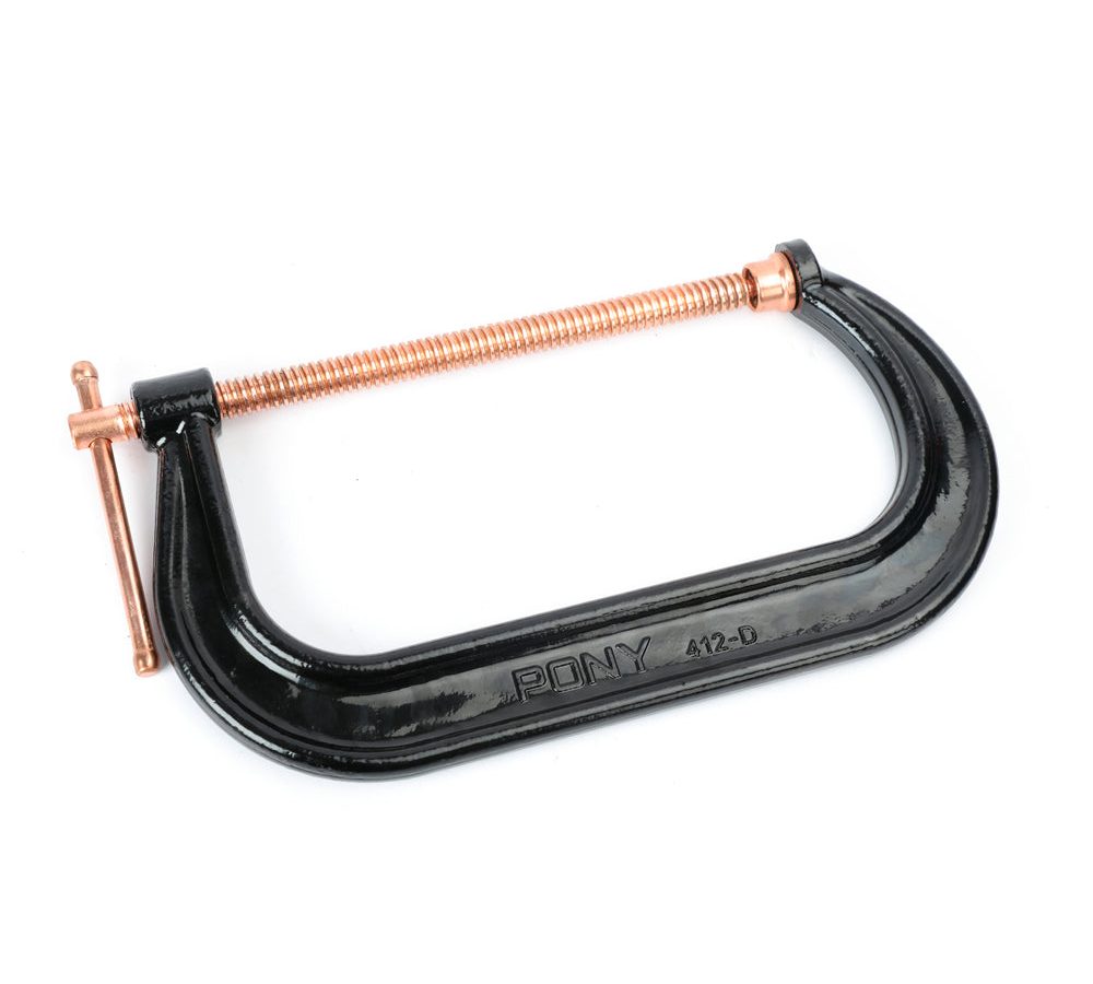 Pony Jorgensen 412-D Heavy-Duty Drop-Forged C-Clamp 12″ 9,300lb