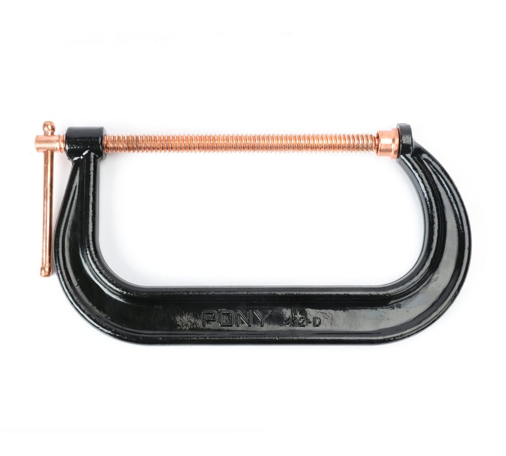 Pony Jorgensen 412-D Heavy-Duty Drop-Forged C-Clamp 12″ 9,300lb