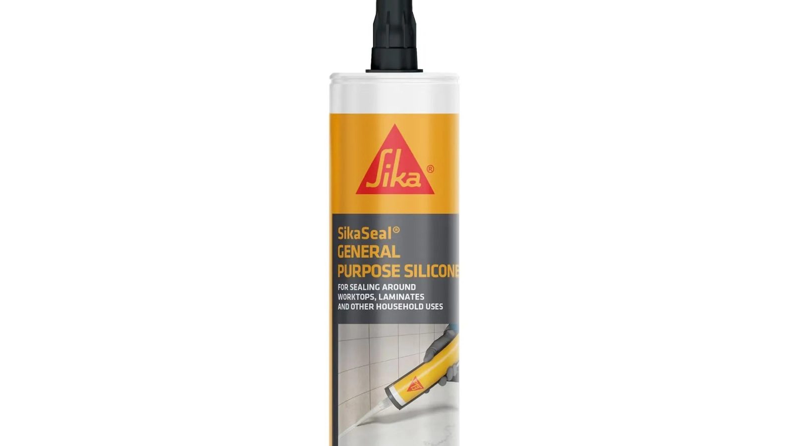 Sika 907055 SikaSeal General Purpose Silicone 260ml Black (Box of 12)