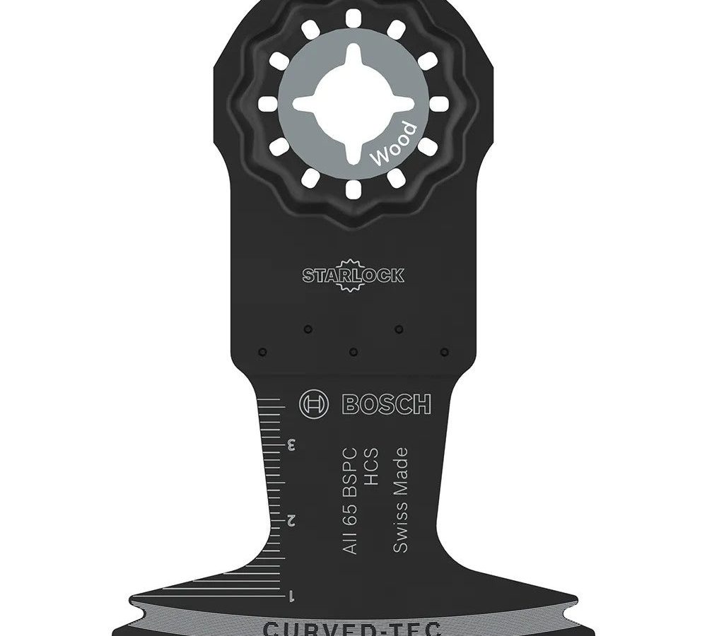 Bosch 2608669258 AII 65 BSPC HCS Starlock Plunge Cut Multi-Tool Blade for Wood 65 x 40mm
