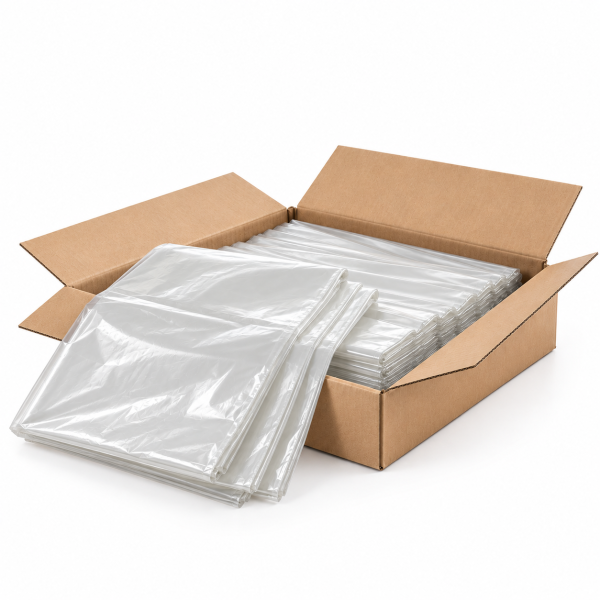 Punchin CLEARRUBBLE100 Clear Heavy-Duty Rubble Sacks 50L (Box of 100)