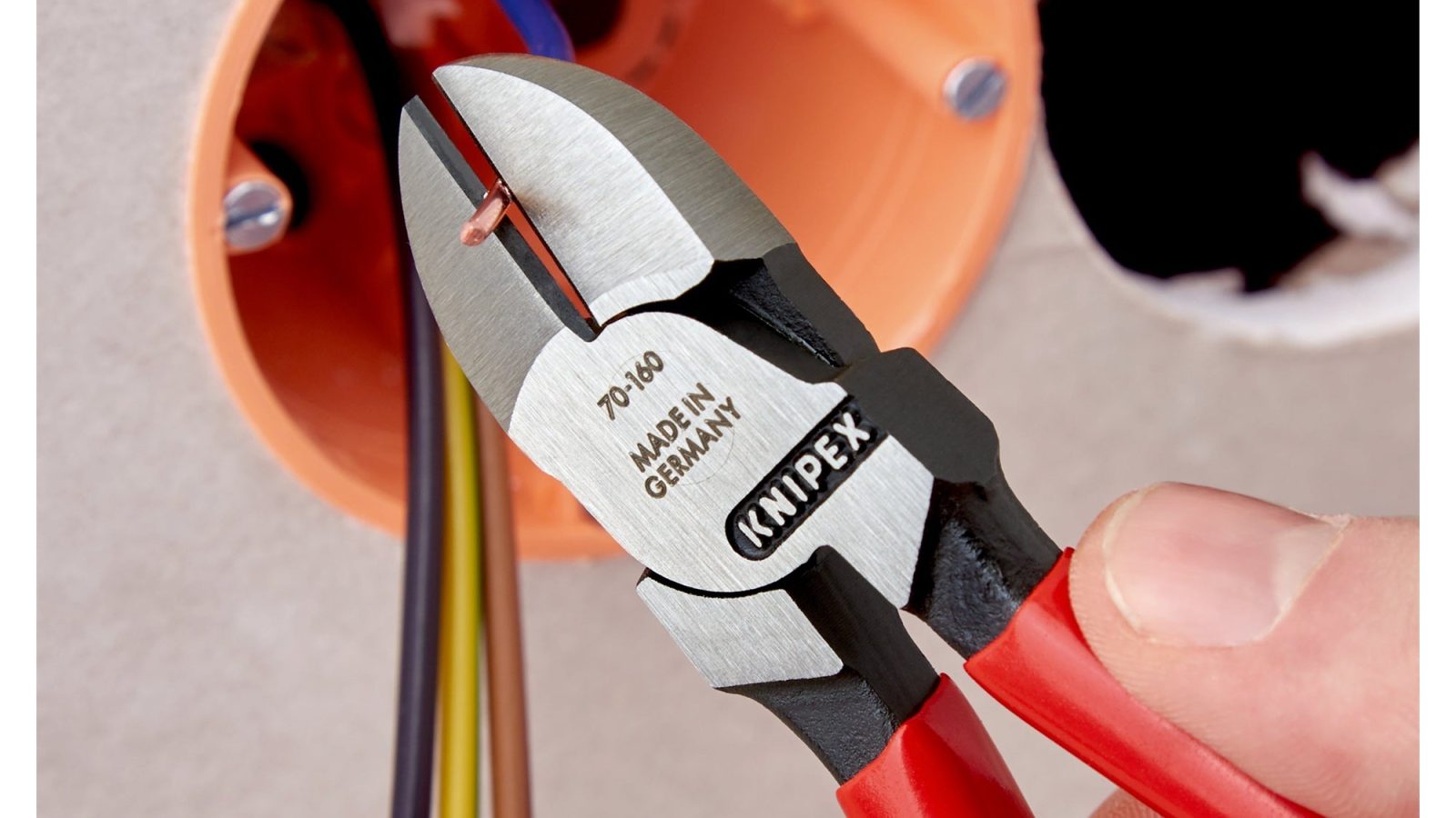 Knipex 70 01 160 SB Diagonal Cutter 160mm (Carded)