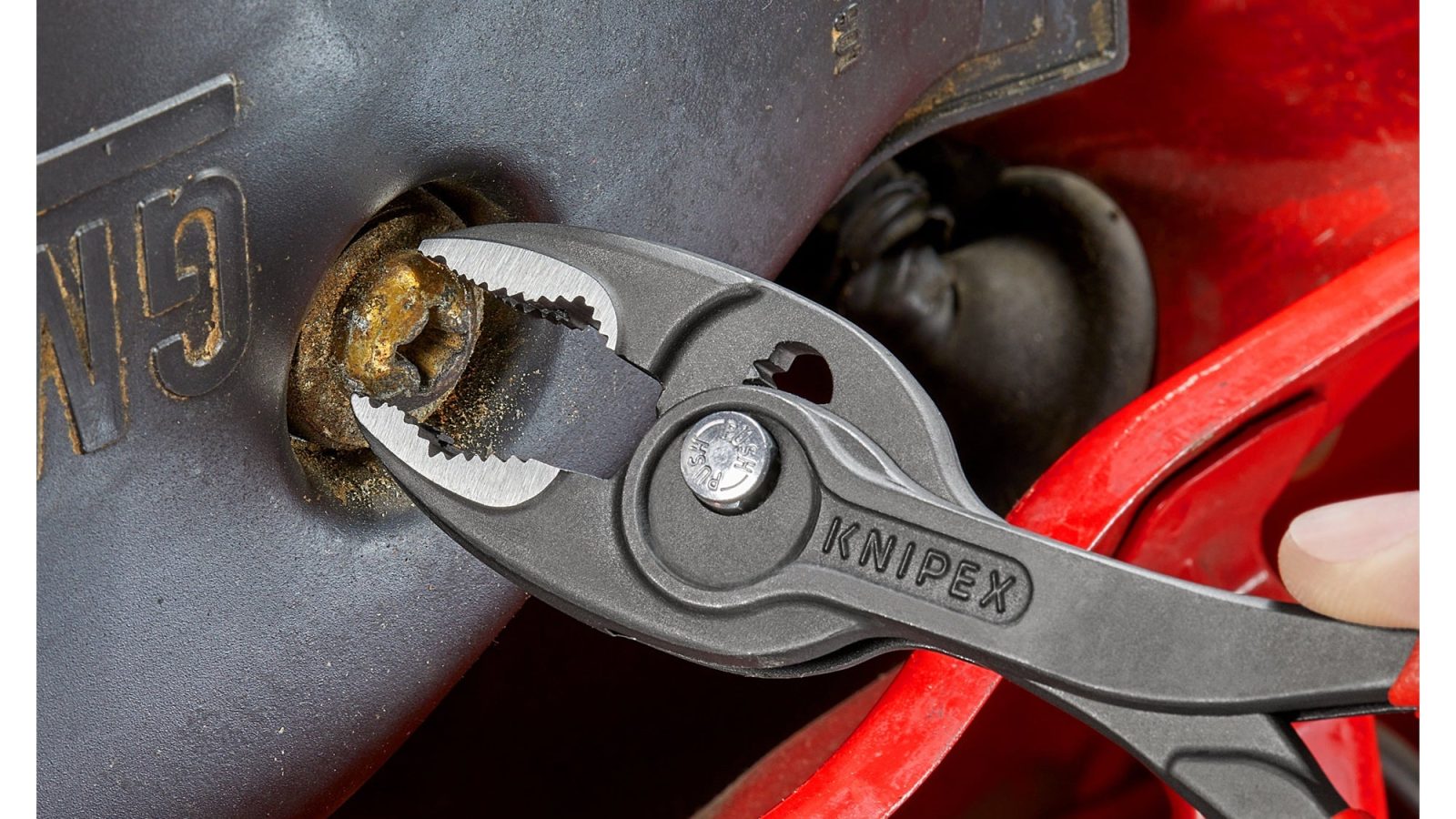 Knipex 82 01 200 SB TwinGrip Front & Side Gripping Pliers 200mm (Carded)