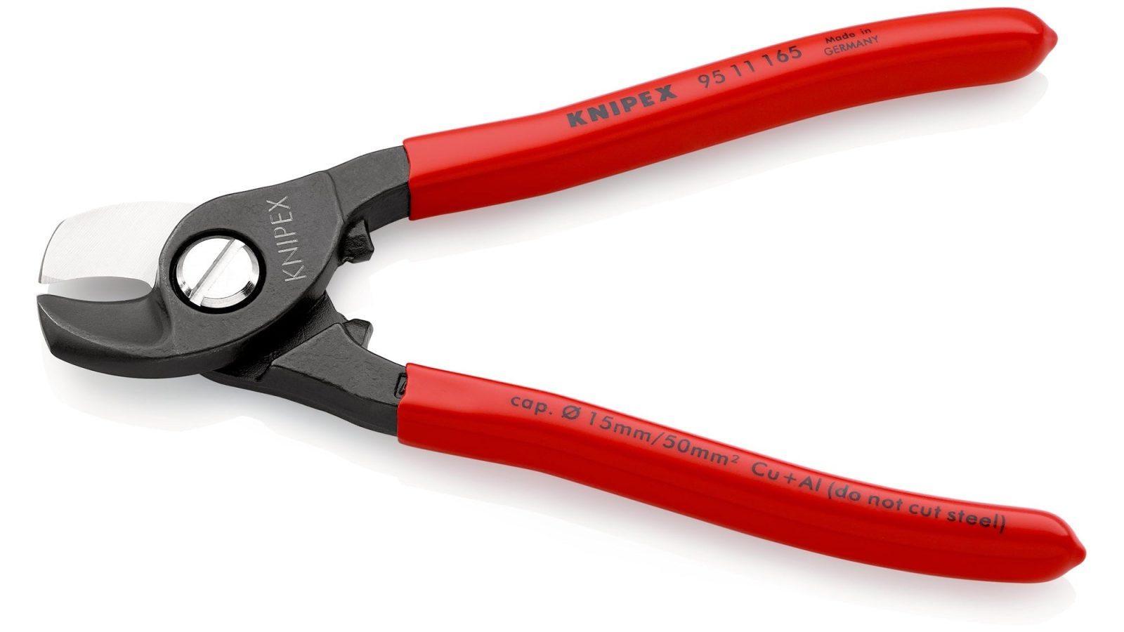 Knipex 95 11 165 SB Cable Shears 165mm (Carded)