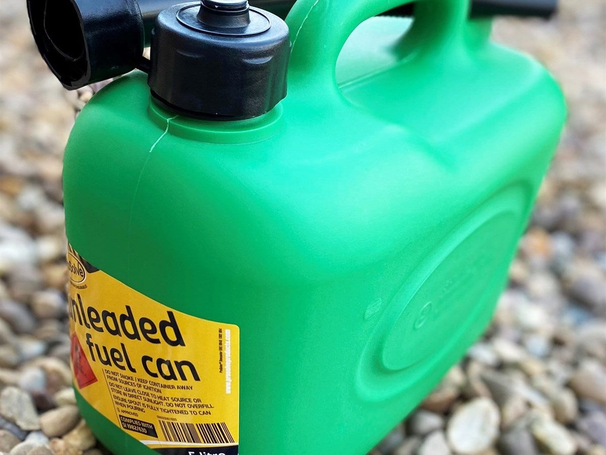 ProSolve PVPFC5 Green Plastic Fuel Can 5L
