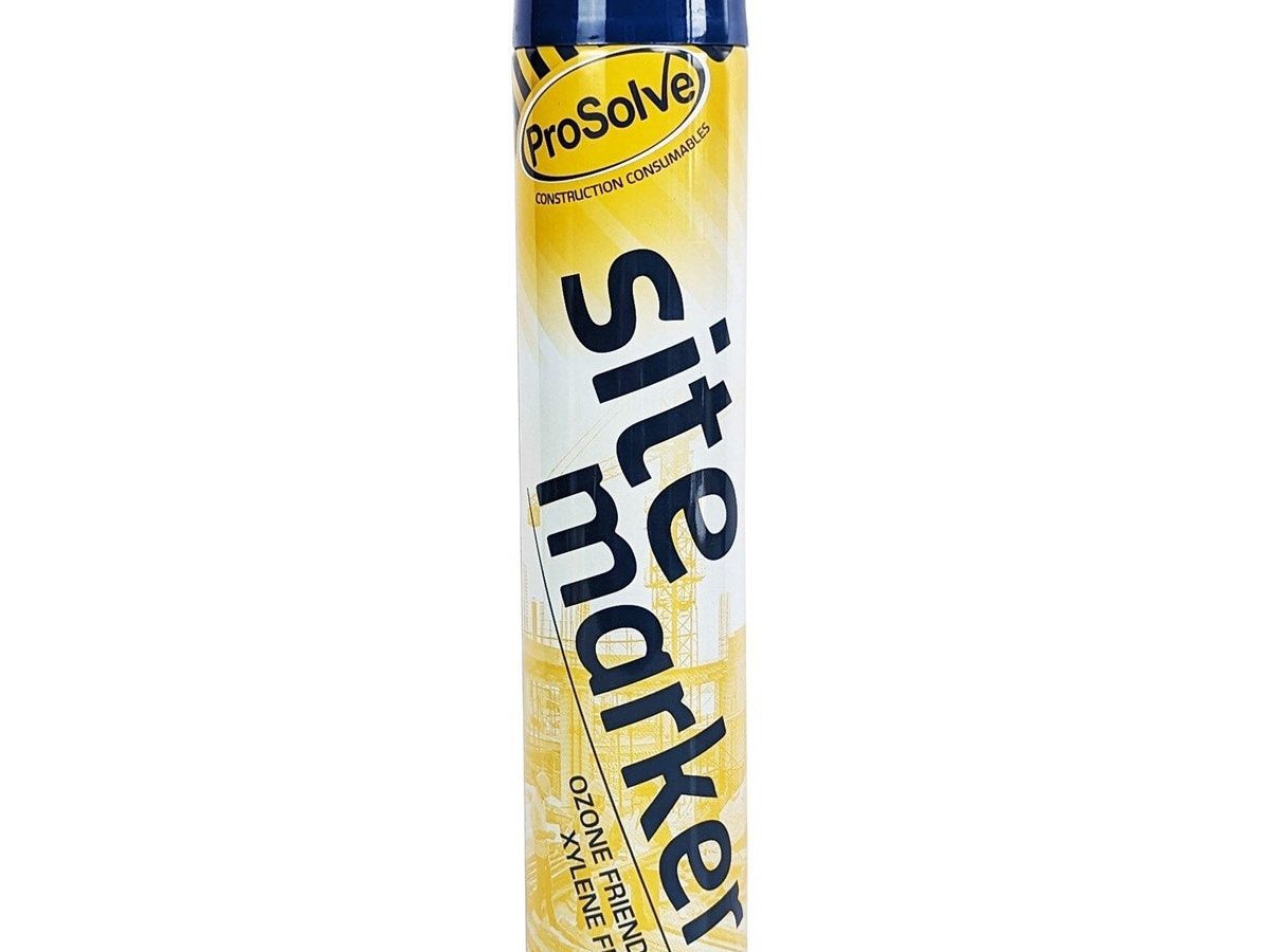 ProSolve PVSMB7A Sitemarker Line Marking Paint Blue 750ml (Box of 12)