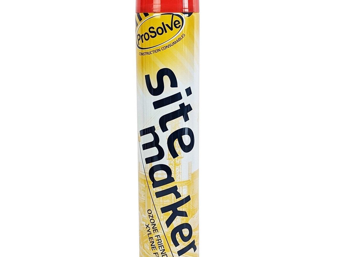 ProSolve PVSMR7A Sitemarker Line Marking Paint Red 750ml (Box of 12)