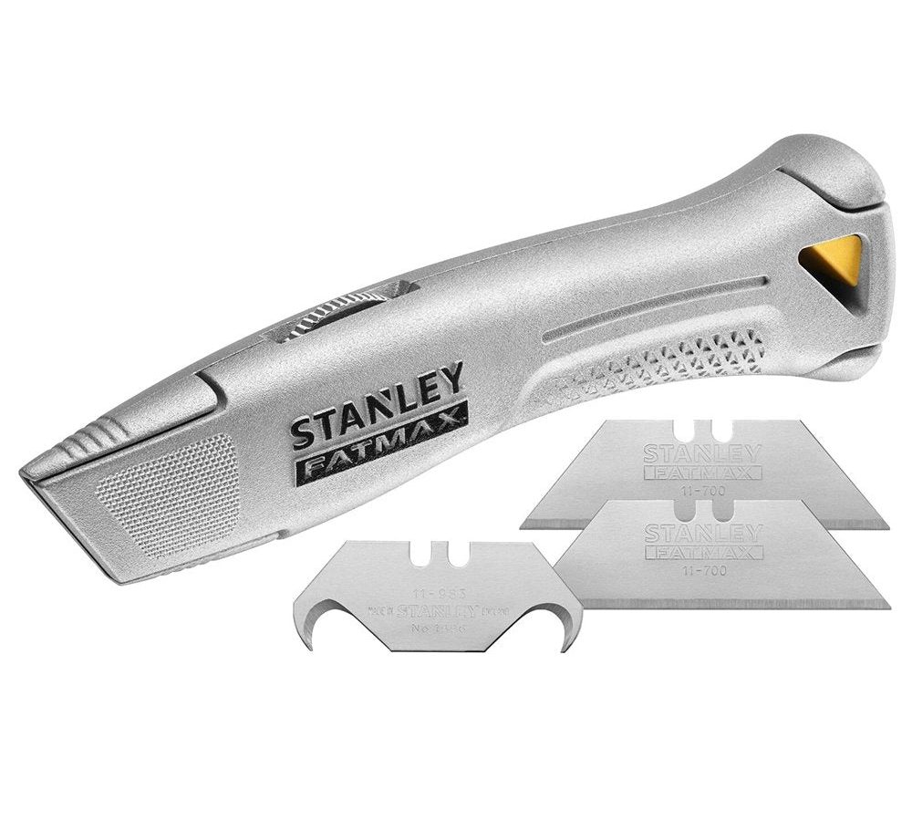 Stanley FMHT10501-0 FATMAX Trade Specific Fixed Utility Knife Silver with Holster