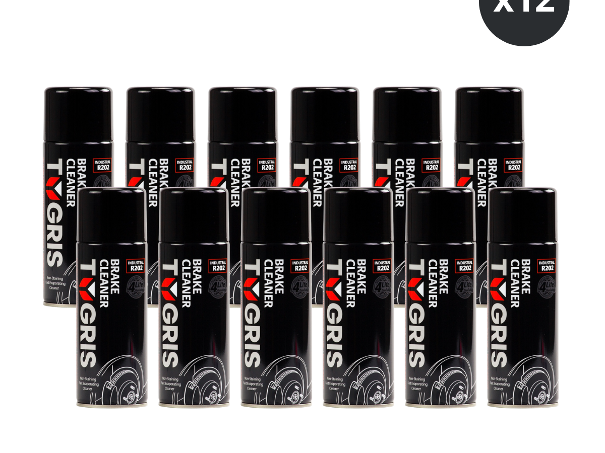 Tygris R202 Brake & Clutch Cleaner 400ml (Box of 12)