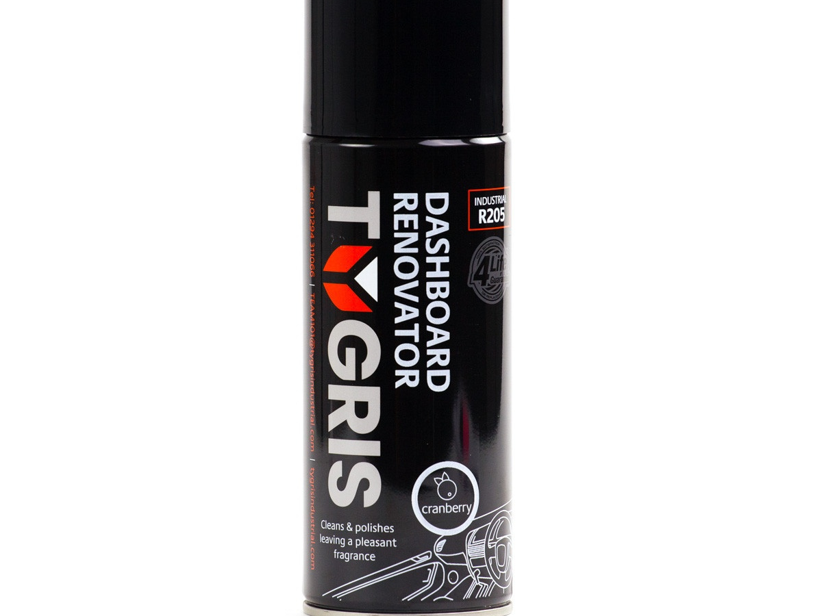 Tygris R205 Dashboard Renovator 400ml Cranberry (Box of 12)