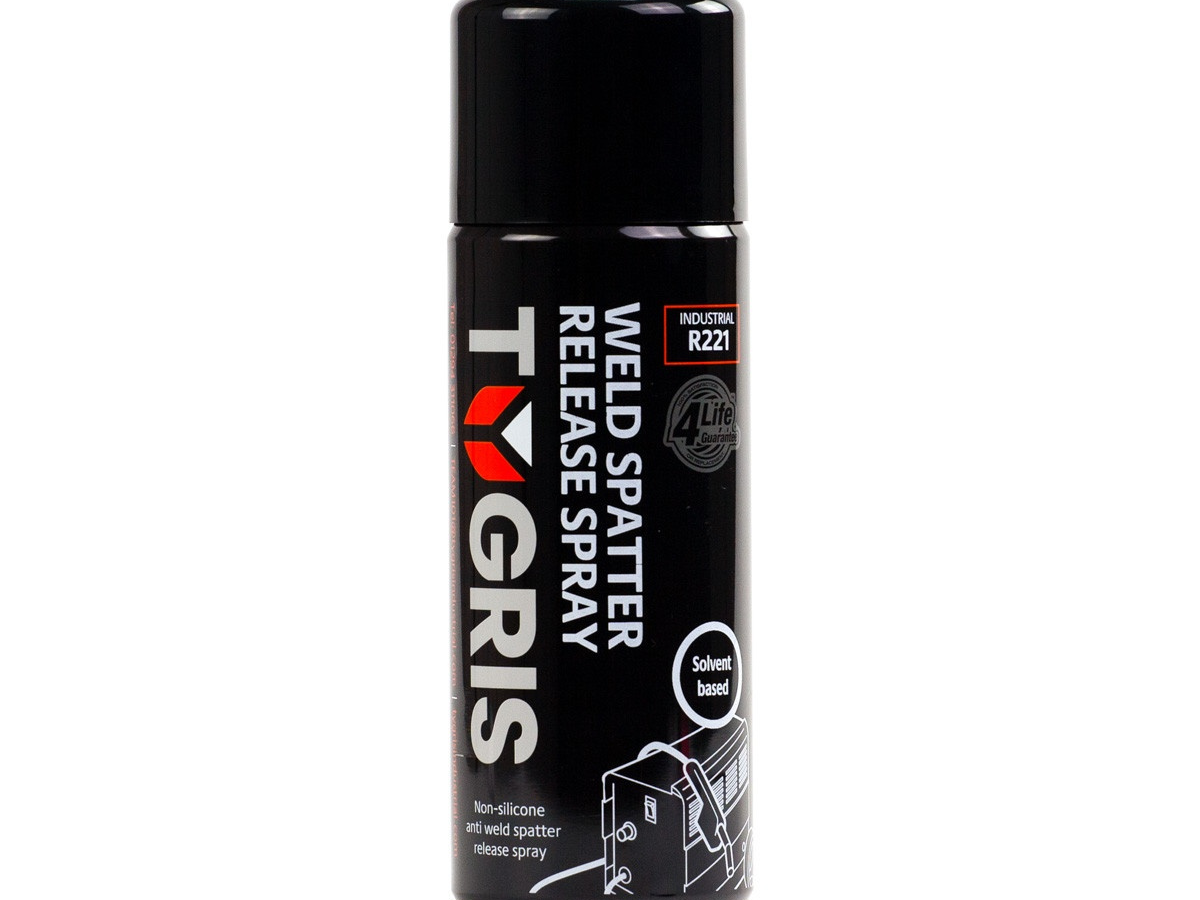 Tygris R221 Solvent-Based Weld Spatter Release 300ml (Box of 12)