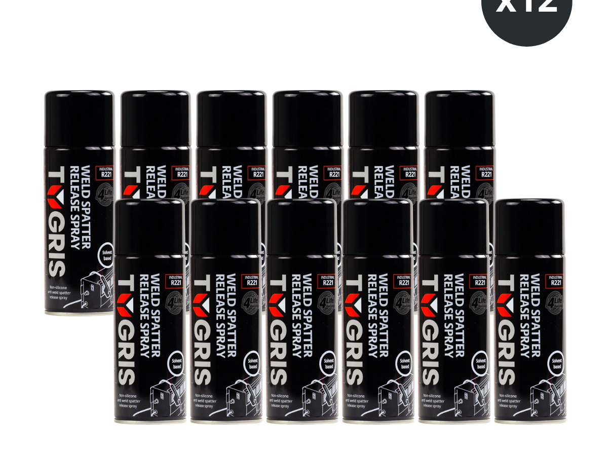 Tygris R221 Solvent-Based Weld Spatter Release 300ml (Box of 12)