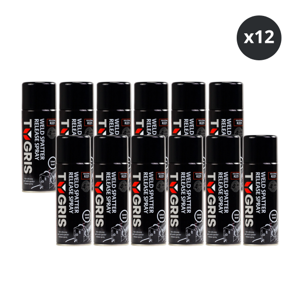 Tygris R221 Solvent-Based Weld Spatter Release 300ml (Box of 12)