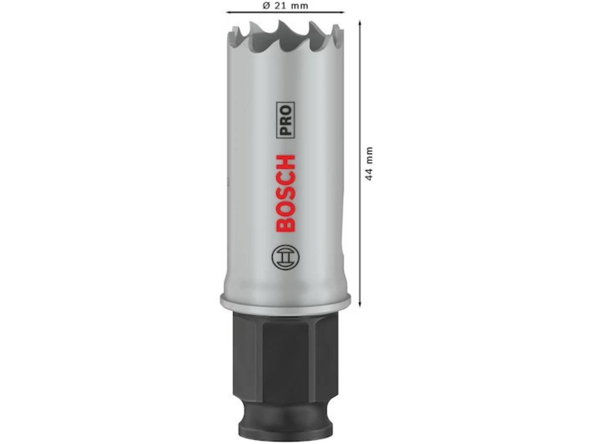 Bosch 2608594369 PRO Multi Material Power Change Plus Hole Saw 21 x 44mm