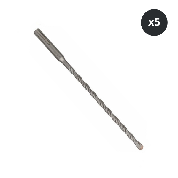 Bosch 2608831020 SDS Plus-3 Hammer Drill Bit for Concrete & Masonry 8 x 150 x 210mm (Pack of 5)