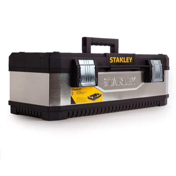 Stanley 1-95-620 Galvanised Metal / Plastic Tool Box 26"