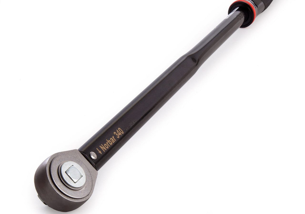 Norbar 130106 NorTorque 340 Torque Wrench 60-340Nm 1/2″ Drive