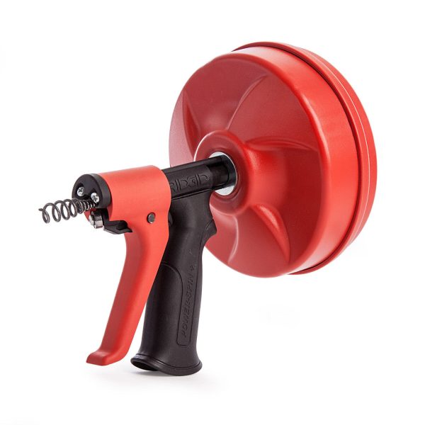 Ridgid 57043 Power Spin+ Drain Cleaner with AUTOFEED Trigger