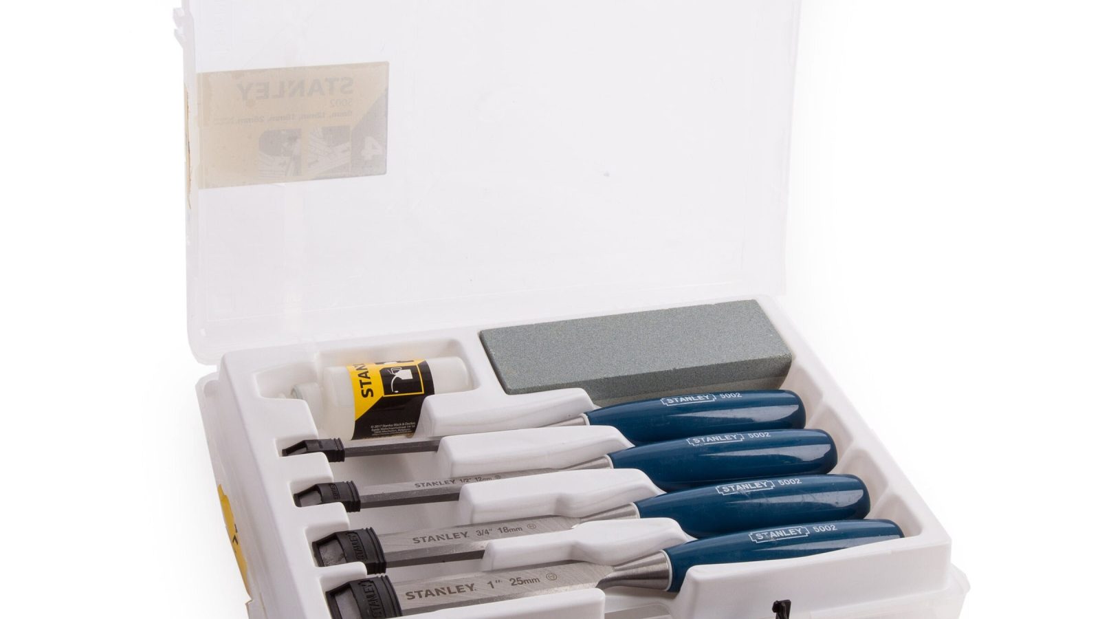 Stanley 0-16-130 5002 Series Wood Chisel Set (4 Piece)