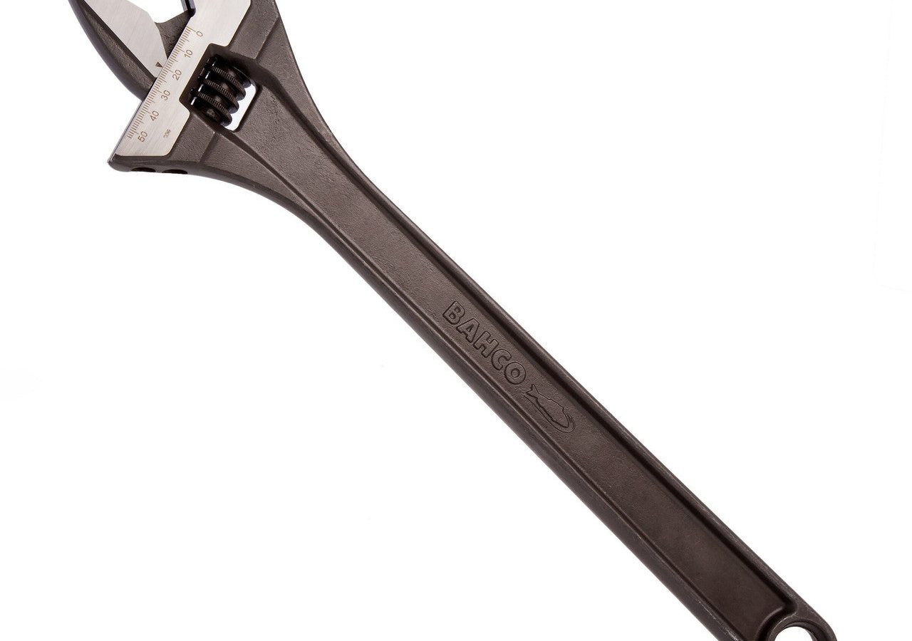Bahco 8075 Central Nut Adjustable Wrench 18″/455mm, 53mm Jaw