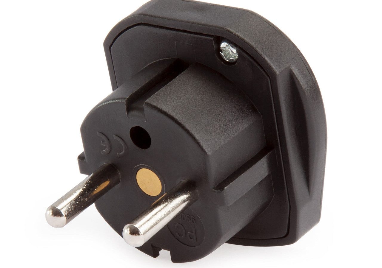 European Travel Adaptor with 2-Pin Plug System