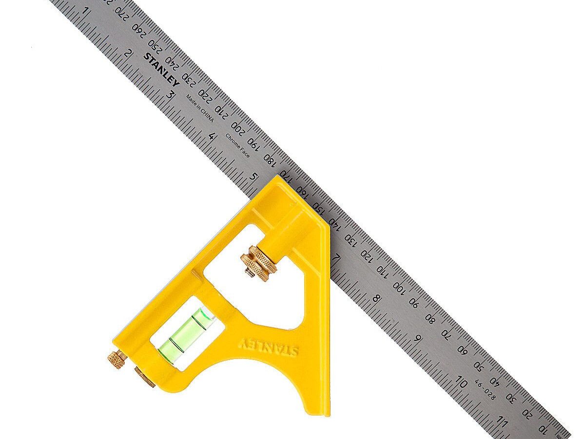 Stanley 2-46-028 Die Cast Combination Square 12in / 300mm