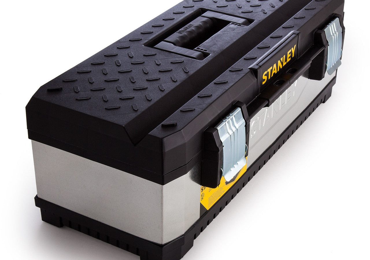 Stanley 1-95-620 Galvanised Metal / Plastic Tool Box 26″
