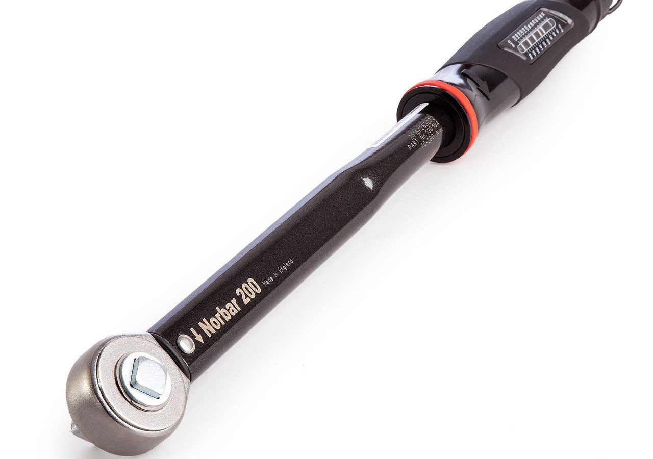 Norbar 130104 NorTorque 200 Torque Wrench 40-200Nm 1/2″ Drive