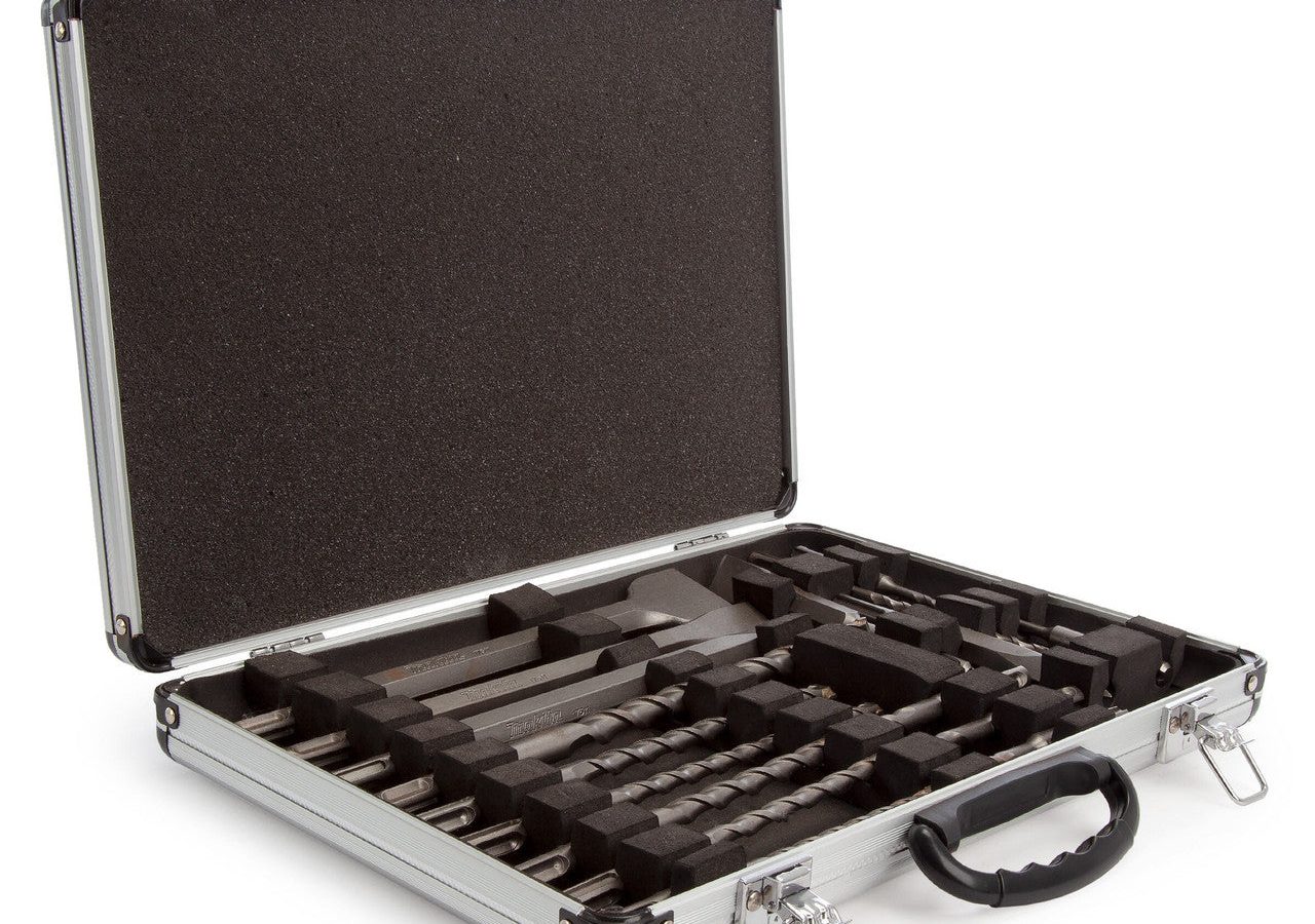 Makita D-21200 SDS Plus Drill Bit & Chisel Set (17 Piece)