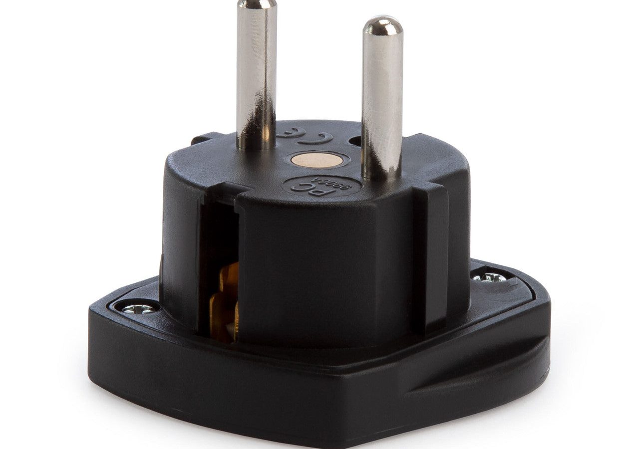European Travel Adaptor with 2-Pin Plug System