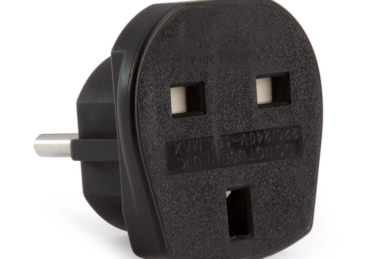 European Travel Adaptor with 2-Pin Plug System