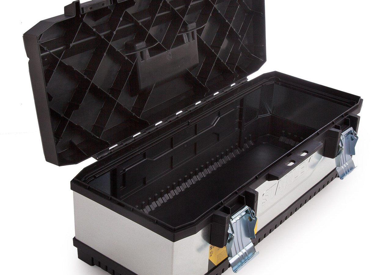 Stanley 1-95-620 Galvanised Metal / Plastic Tool Box 26″