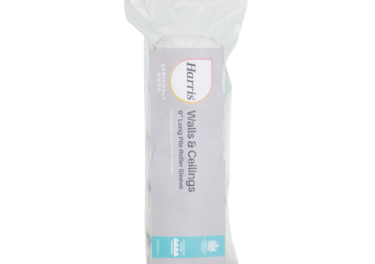 Harris 102012003 Seriously Good Walls & Ceilings Long Pile Roller Sleeve 9″