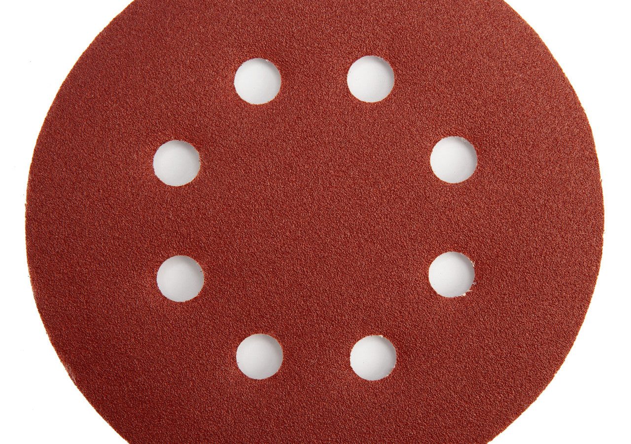 Abracs ABHL8125120 Expert Hook & Loop Sanding Disc 125mm 120 Grit (Pack of 25)