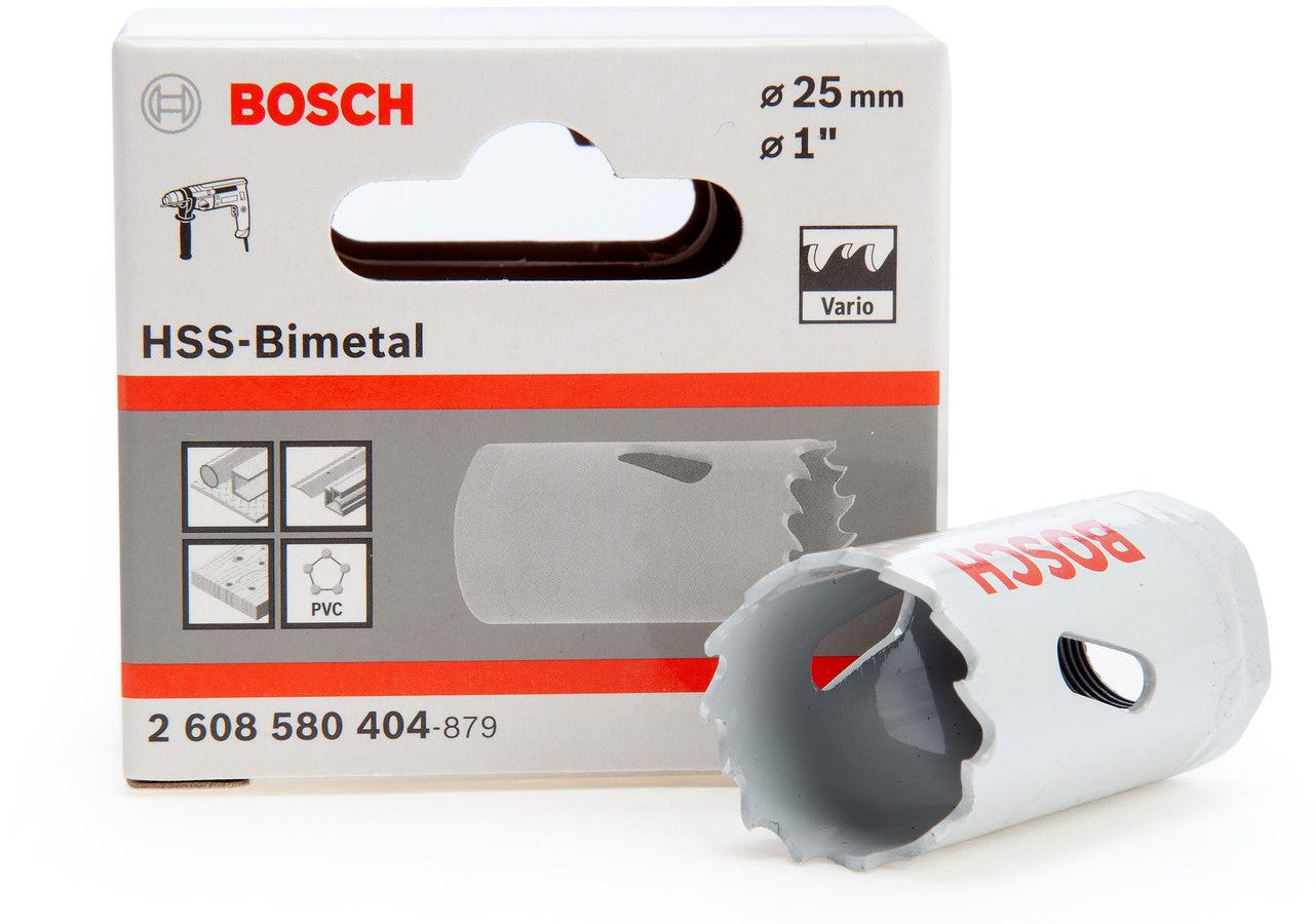 Bosch 2608580404 HSS Bi-Metal Hole Saw 25 x 38mm