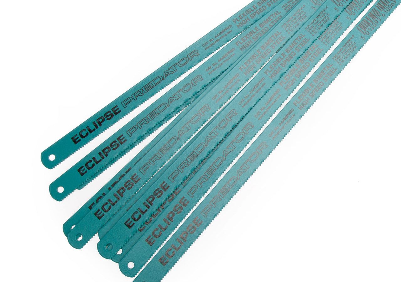 Eclipse AA46V-PRED-PB Predator HSS Bi-Metal Hacksaw Blade 24TPI (Pack of 100)
